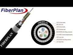 GYTA33 Cabo óptico 4 6 8 12 24 48 Núcleos G652D SM Fios de aço blindados submarinos